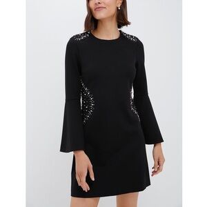 TUCKERNUCK
Black Embellished Farrow Dress